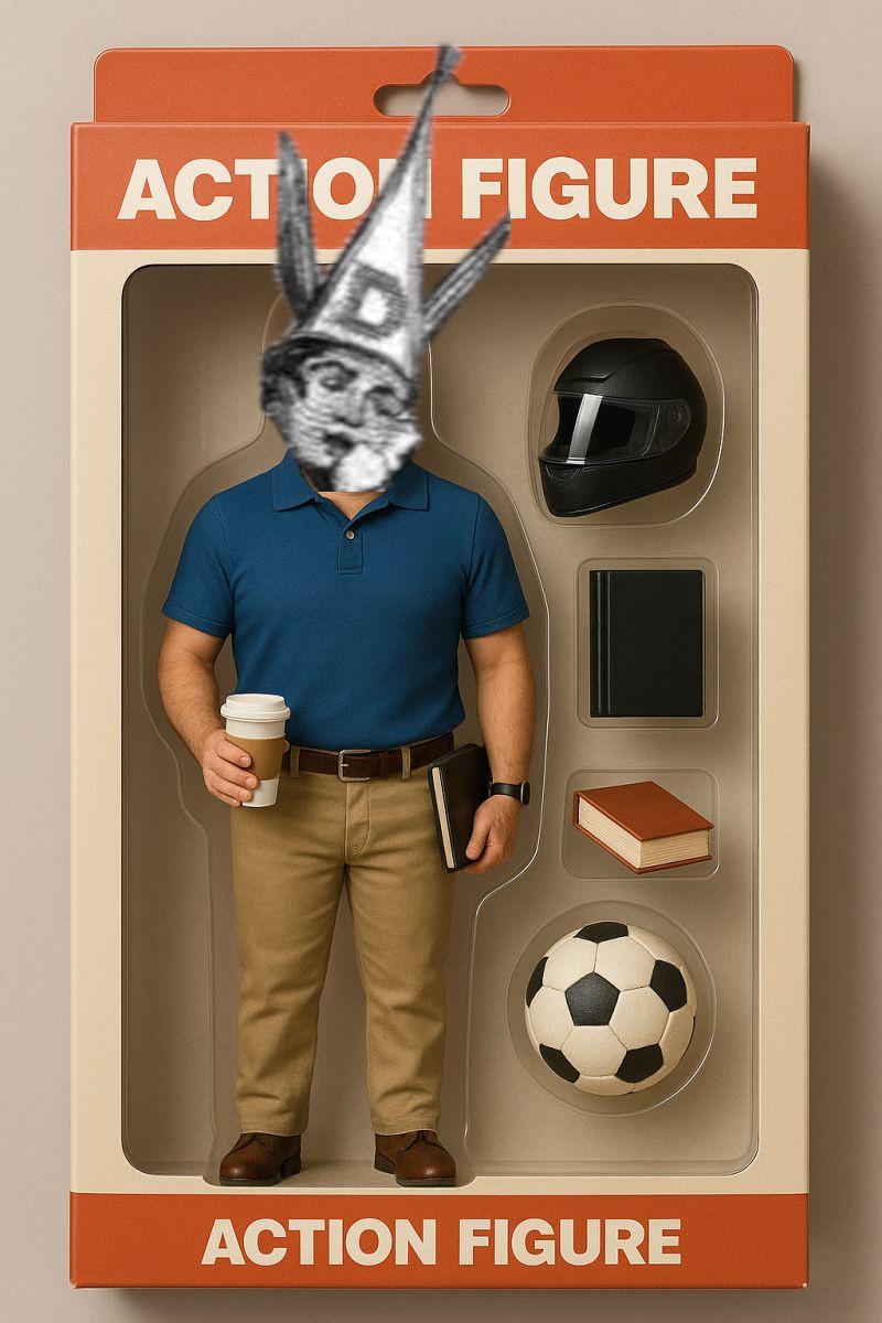 example of "action figure" trend of this period